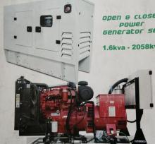 Stomer trading P.l.c Open and closed power Generator set